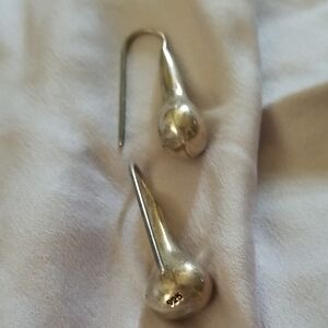 Elegant Silver Drop Earrings